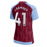 Aston Villa Jacob Ramsey #41 Hjemmebanetrøje Dame 2023-24 Kortærmet